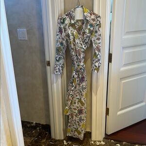 diane von furstenberg maxi wrap dress